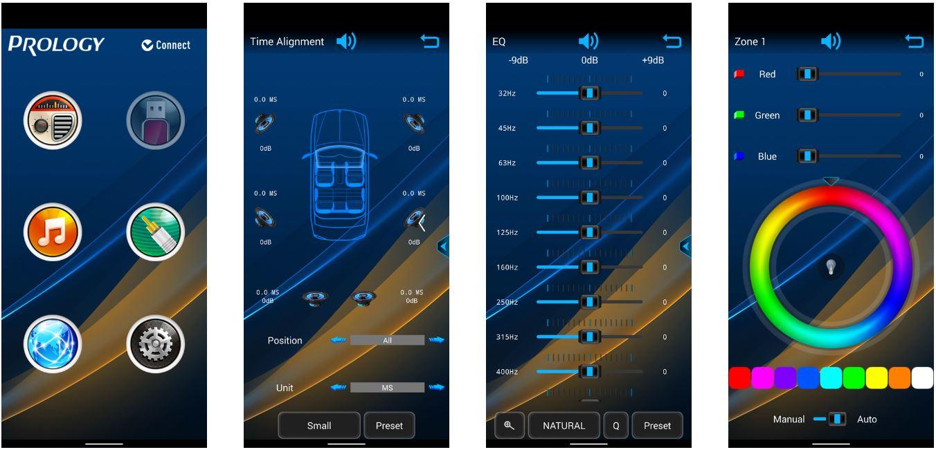 Купить автомагнитолу PROLOGY CMD-350 - FM/USB/BT ресивер с DSP ...